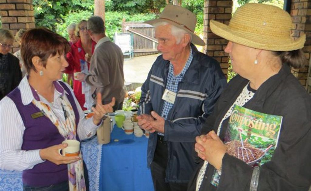 Gardening guru Annette McFarlane visited Gympie at the weekend. Gardening guru Annette McFarlane visited Gympie at the weekend.